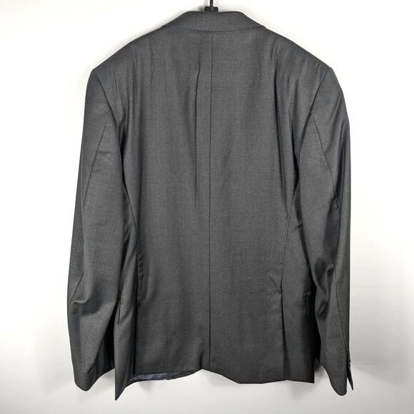 Suitsupply Blue Line 38R VBC Super 110s Wool Blazer Men Gray Jacket Italian - Picture 2 of 5